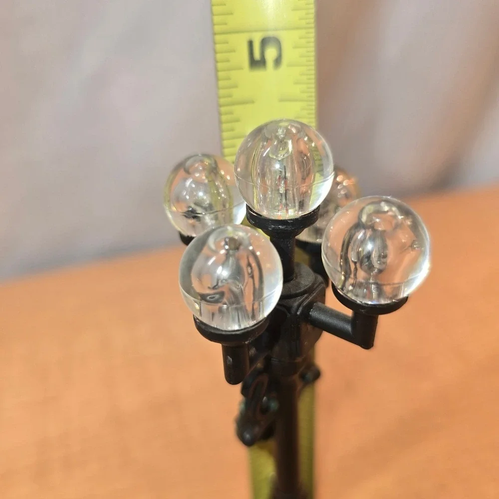 Vintage Christmas‎ Valley Five Globe Streetlamp - Set of 2 -